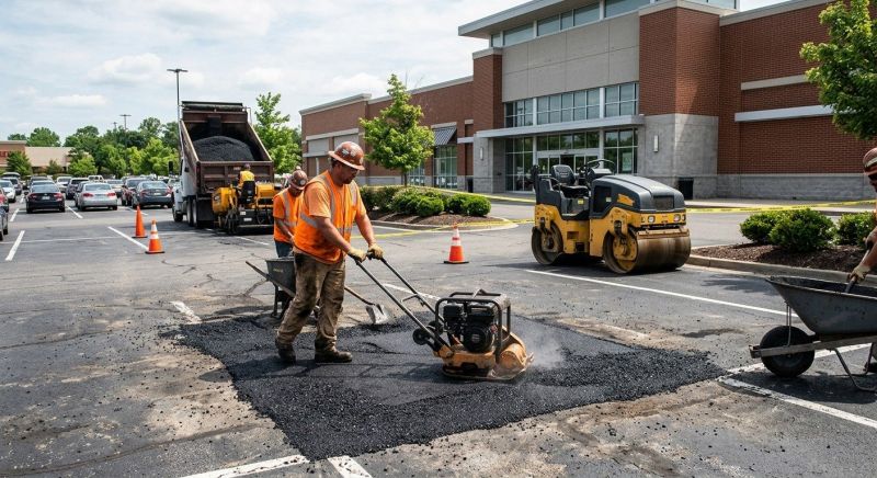 Commercial Pothole Repair in Conway, AR